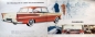Preview: Simca Vedette Modelprogram 1959 Carbrochure (7558)